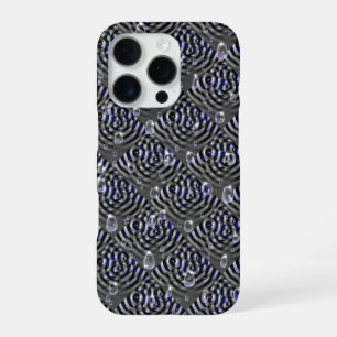 Coque iPhone 16 Pro Gouttes de pluie sur le métal