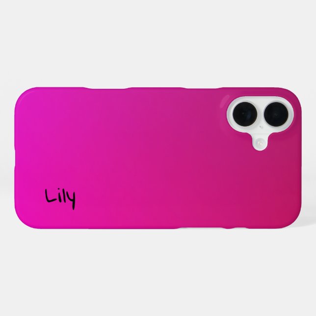 Coque iPhone Grace dans une ligne : Papillon Silhouette (Verso Horizontal)
