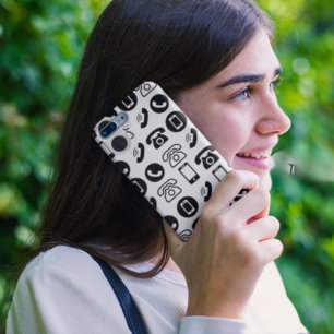 Coque iphone graphique téléphonique