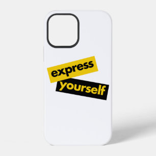 Coque iPhone 12 Graphisme moderne, vibrant et audacieux de Exprime