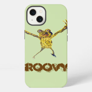 Etui iPhone 13 Grenouille dansante drôle animal personnalisé