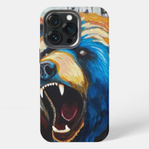Grizzly peint