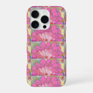 Coque iPhone 16 Pro Grosse Fleur rose