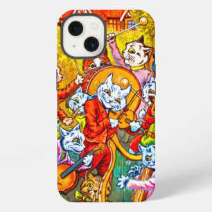 Etui iPhone 13 Groupe musical de chats