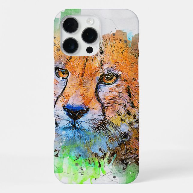 Coque iPhone Guépard  (Verso)