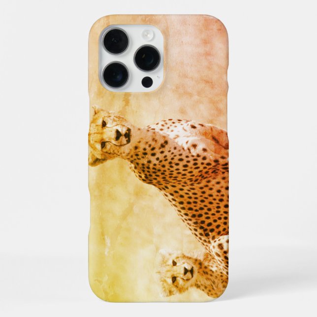 Coque iPhone Guépard (Verso)