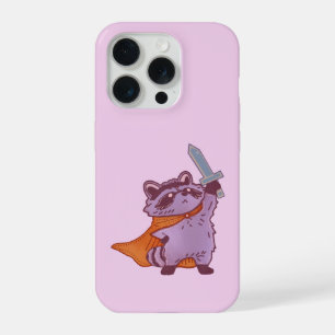 Guerrier Raton Laveur Fantastique Mignon avec Épée