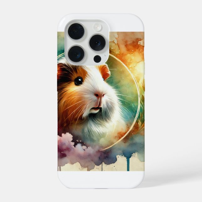 Coque iPhone Guinea Pig in a Serene Meadow 160724AREF260 - Wate (Verso)