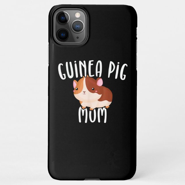 Coque iPhone Guinée Pig Mère Guinée Pig Lovers Poison Guinée Pi (Dos)