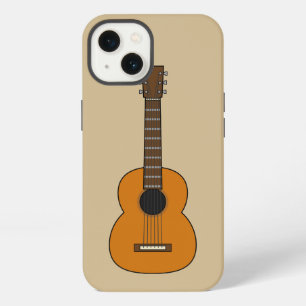 Etui iPhone 13 Guitare acoustique simple dessin animé