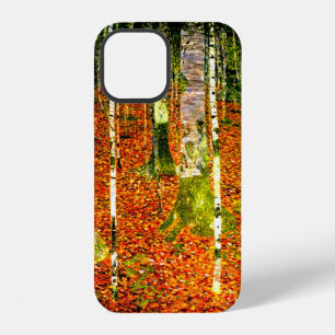 Coque iPhone 12 Gustav Klimt Bouleaux