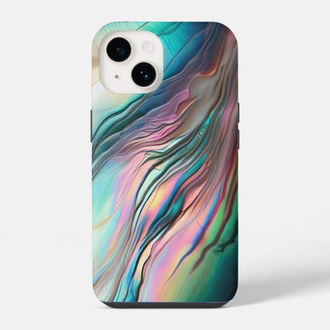 Coque iPhone Haliotide Nacre (Verso)