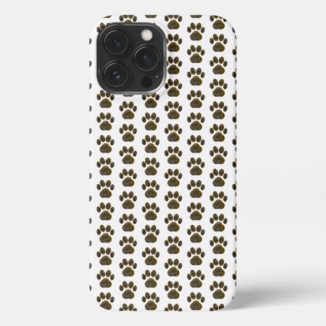 Coque iPhone Halloween en silhouette d'animal sur blanc (Verso)