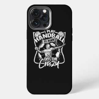 Etui iPhone 13 Pro Max Handball cadeau pour entraîneur gardien de but Spo