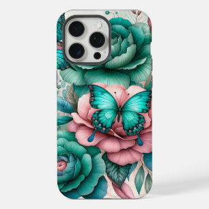 Harmonie printanière : Papillon et fleurs