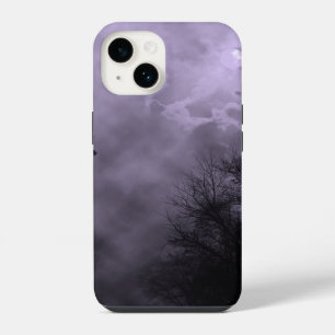 Coque Pour iPhone 14 Haunted Sky Purple Mist iPhone
