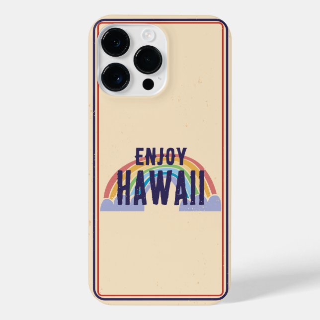 COQUE iPhone HAWAII PLATE DE VOITURE PROFITEZ DE HAWAII (Verso)