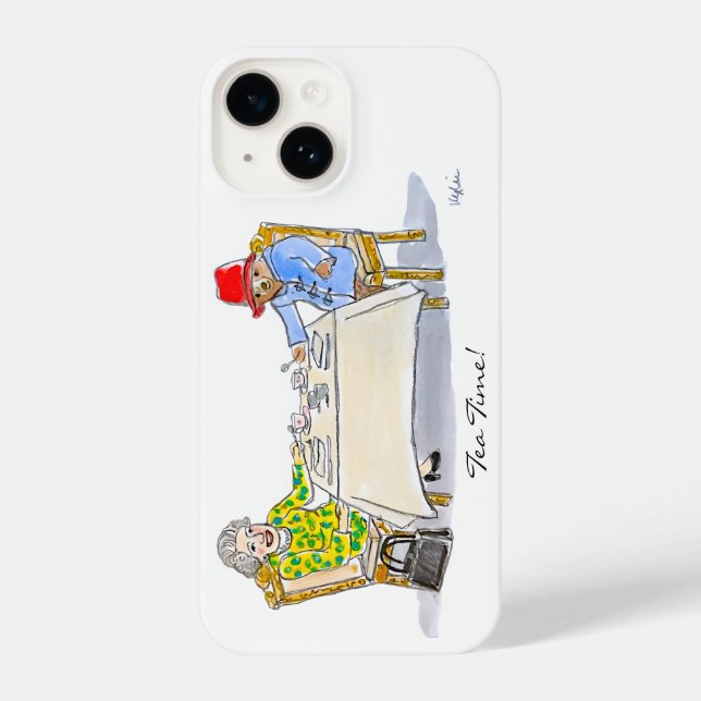 Coque iPhone Her Majesty, Queen Elizabeth II (Verso)