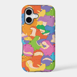 Coque iPhone Hippopotames