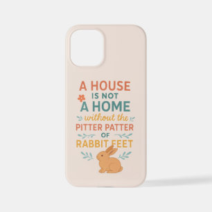 Coque iPhone 12 Mini house with rabbit feet