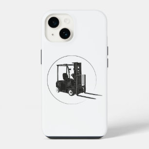 Coque Pour iPhone 14 Housse de téléphone avec graphique de chariot élév