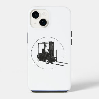 Coque Pour iPhone 14 Housse de téléphone avec graphique de chariot élév