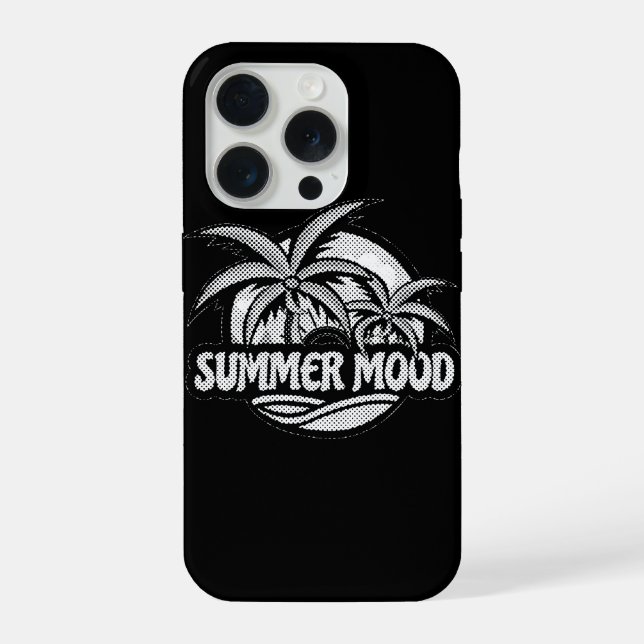 Coque iPhone Humeur d'été (Verso)