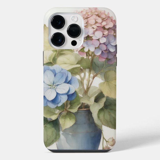 Coque iPhone Hydrangea (Verso)
