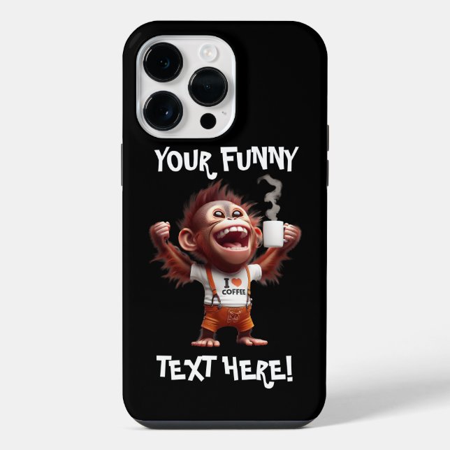 Coque iPhone I ♥ café (Verso)