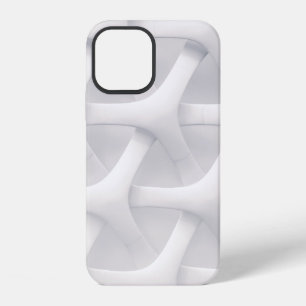 Coque iPhone 12 Illusion optique blanche et grise