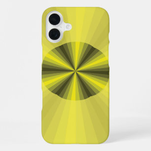 Coque iPhone 16 Plus Illusion optique Étui Case-Mate jaune