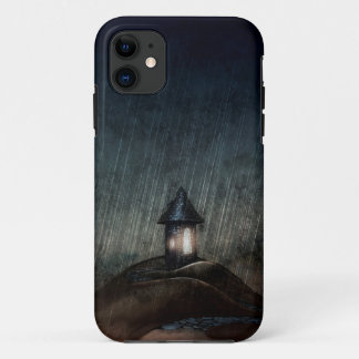 Coque iphone illustré. Chauffez quand il pleut