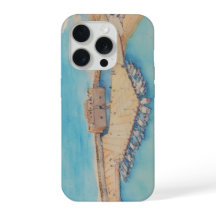 Image de style de peinture du château et du port d