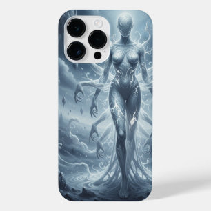 Coque Pour Pour iPhone 14 Pro Max Imaginaire Eerie Light Spirit Goth Téléphone Case