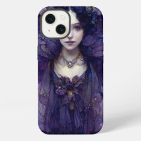 Imaginaire Fée Gothique Violet Coque-coque iphone