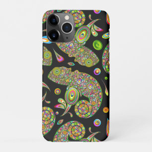 Coque iPhone 11Pro Imaginaire psychédélique de Chameleon