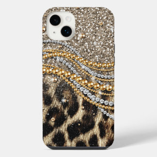 Impression d'animal faux léopard tendance Belle