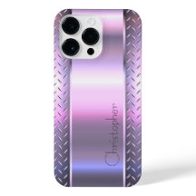 Impression en acier inoxydable rose Titane