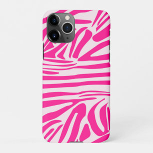 Coque iPhone 11Pro Impression zèbre rose