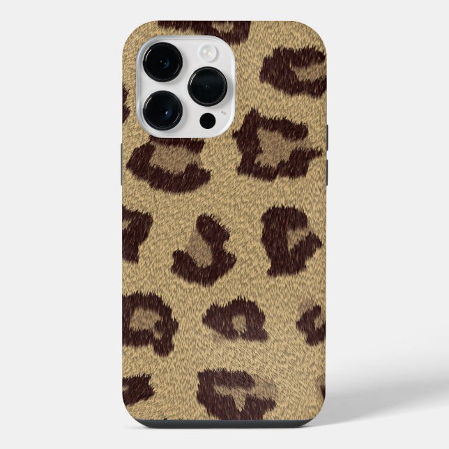 Coque iPhone Imprimé léopard (Verso)