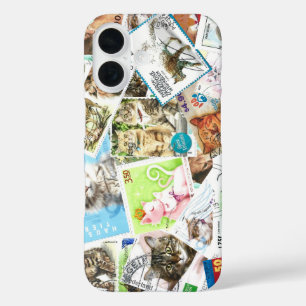 Coque iphone international de timbres de chats