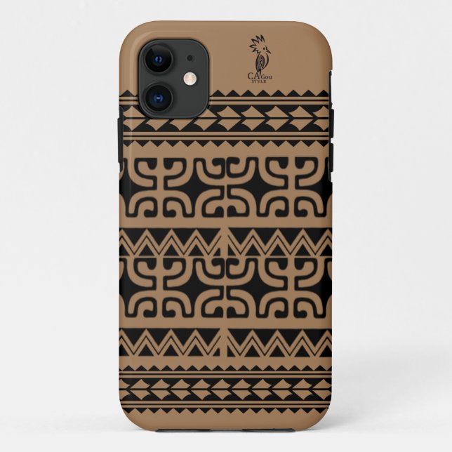 Coque iPhone/iPad Tribal Ethnique Case-Mate iPhone Hülle (Rückseite)