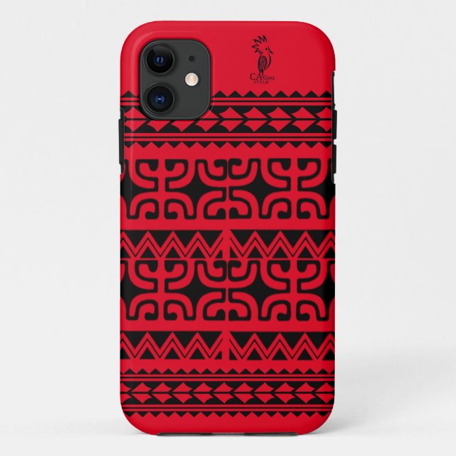 Coque iPhone/iPad Tribal Ethnique Case-Mate iPhone Hülle (Rückseite)