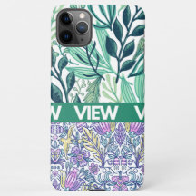 iPhone 11 Pro Max motif coque de fleurs
