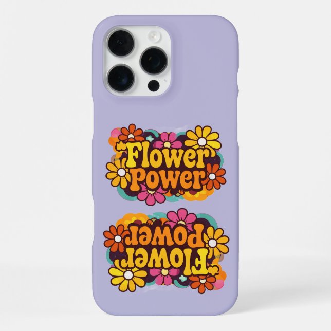 Coque iPhone iPhone 16 Pro Cases | Electronics | Retro Floral (Verso)