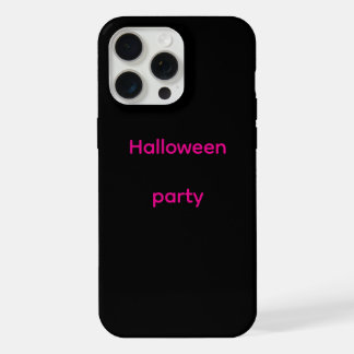 Iphone noir provoque une fête d'Halloween