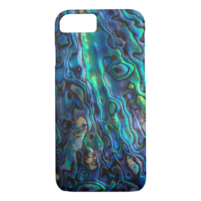 Coque iphone iridescent de sirène de coquille (Dos)