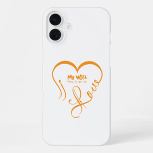 Coque iPhone 16 Plus J'aime ma femme • Toujours à vos côtés