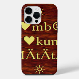 Coque Pour Pour iPhone 14 Pro Max Jambo Hakuna Matata : Impression d'art/Graphique a