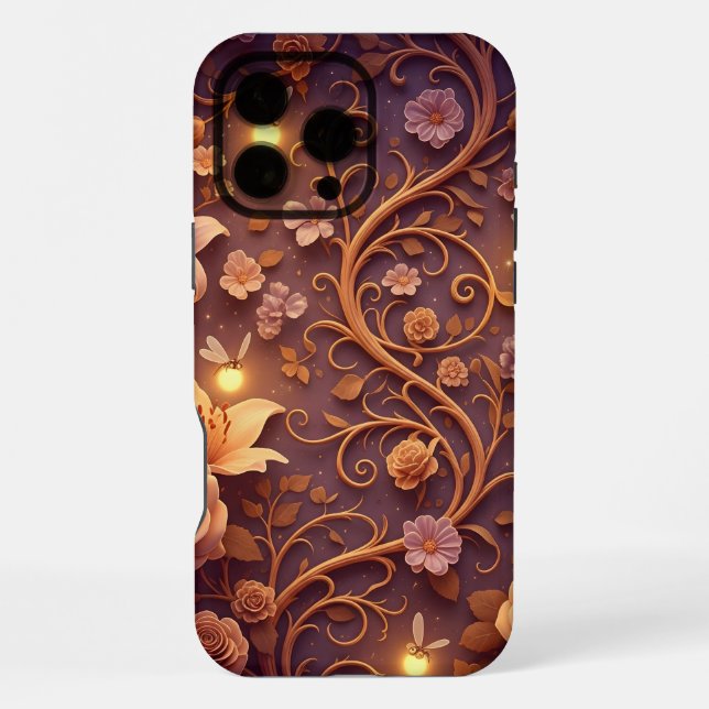 Coque iPhone Jardin Enchanté crépusculaire (Verso)